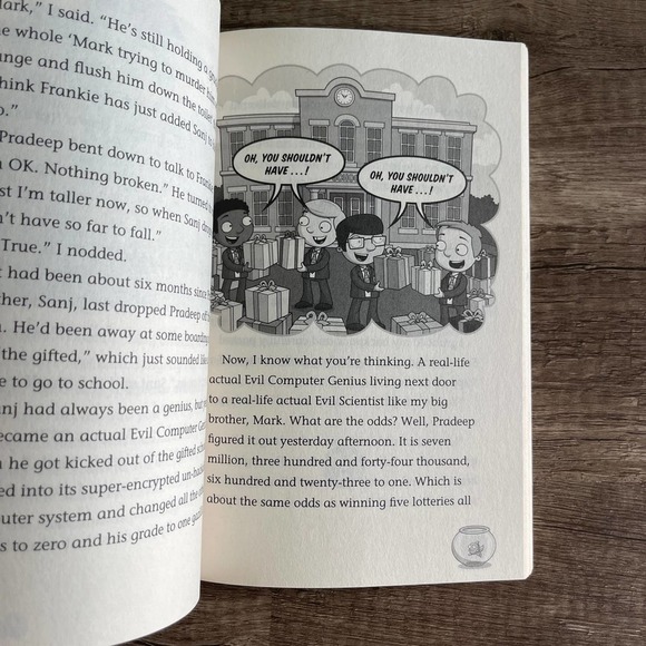 MY BIG FAT ZOMBIE GOLDFISH by MO O'HARA | FEIWEL AND FRIENDS [ PAPERWORK ] - Picture 8 of 8